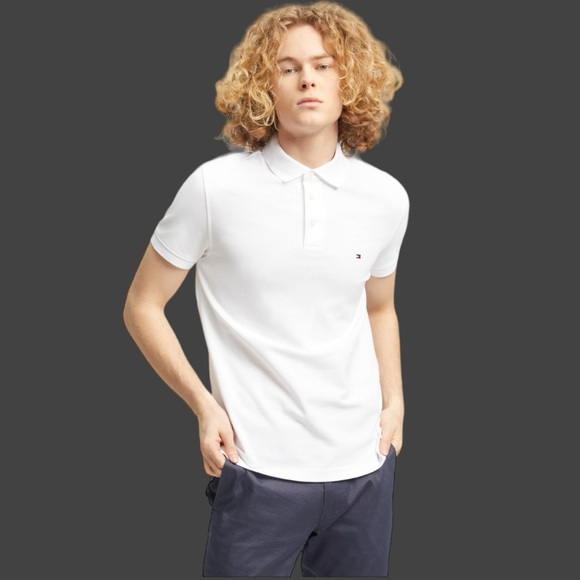 Tommy Hilfiger Other - White Tommy Hilfiger Polo Shirt (M)